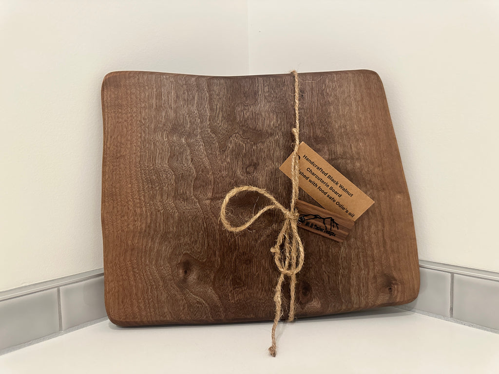 Black Walnut Charcuterie Board