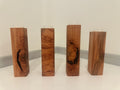 Hand crafted candle holders
