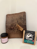 Black Walnut Charcuterie Board + Locally Roasted Coffee+ Candle